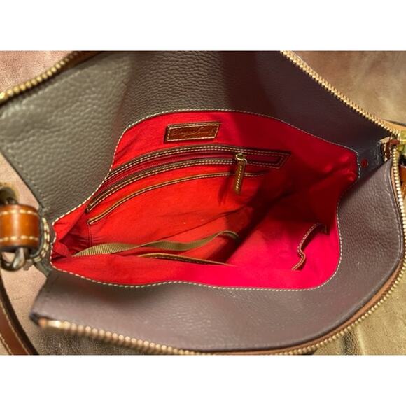 Dooney & Bourke Pebblestone Leather Large Hobo Handbag - Picture 3 of 10